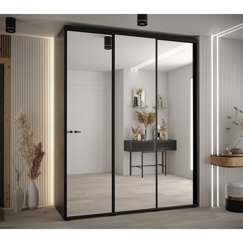 

Šatní skříň s posuvnými dveřmi Davos 2 190, hloubka 60 cm - Abiks Meble