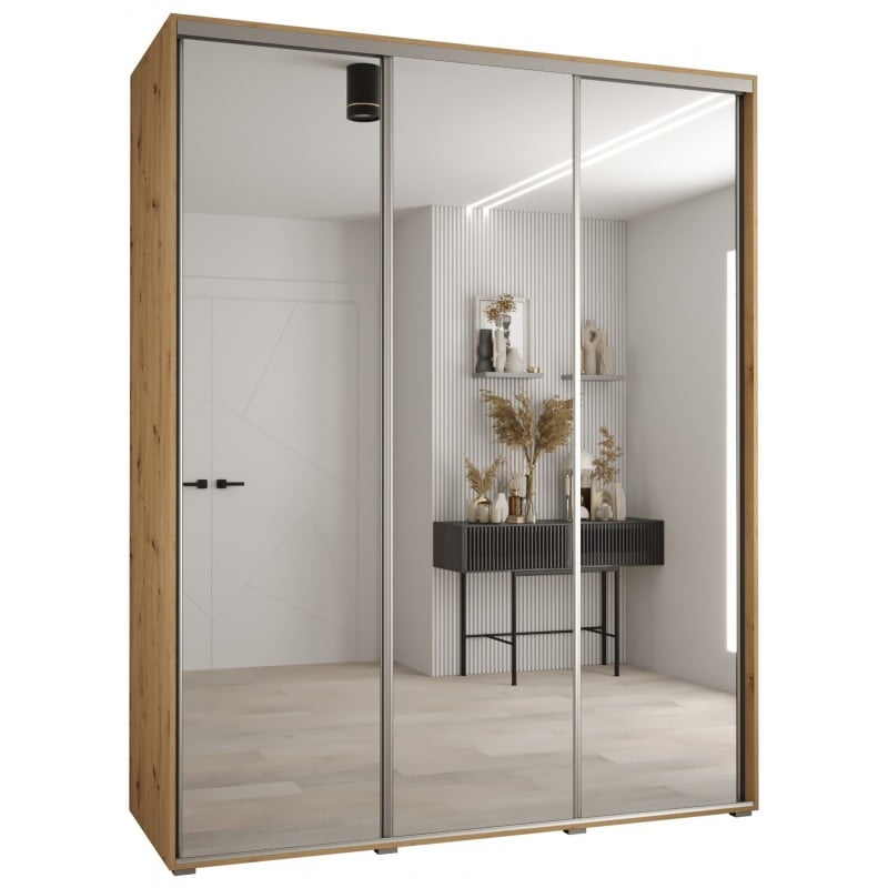 

Šatní skříň s posuvnými dveřmi Davos 2 200, hloubka 60 cm - Abiks Meble