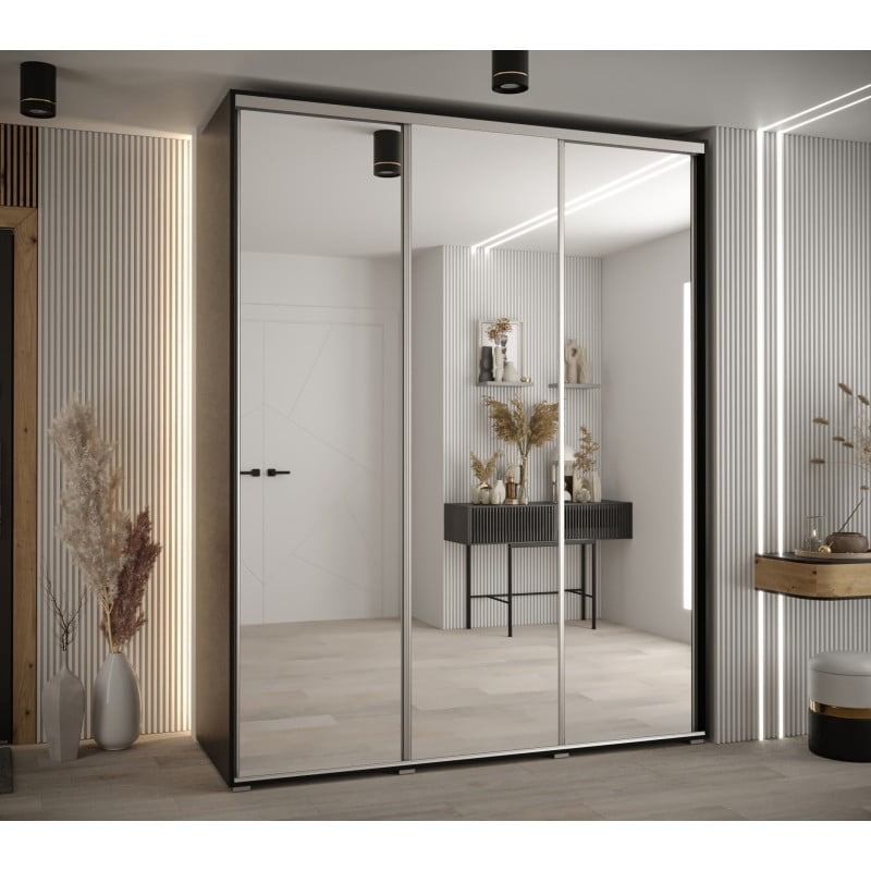 

Šatní skříň s posuvnými dveřmi Davos 2 200, hloubka 60 cm - Abiks Meble