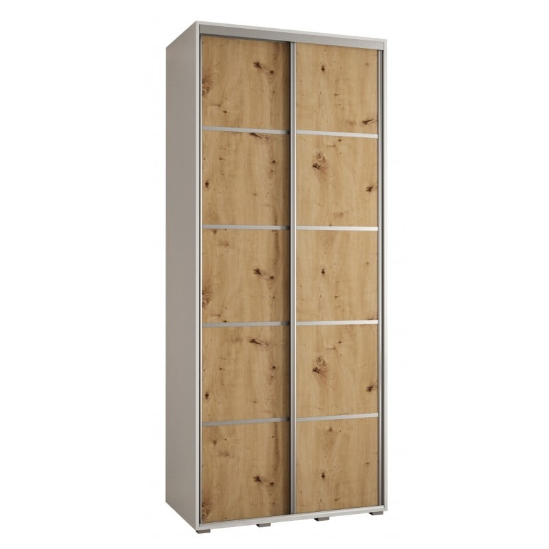 

Šatní skříň s posuvnými dveřmi Davos 4 120, hloubka 60 cm - Abiks Meble