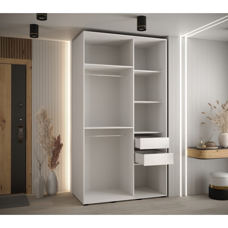 

Šatní skříň s posuvnými dveřmi Davos 4 130, hloubka 60 cm - Abiks Meble