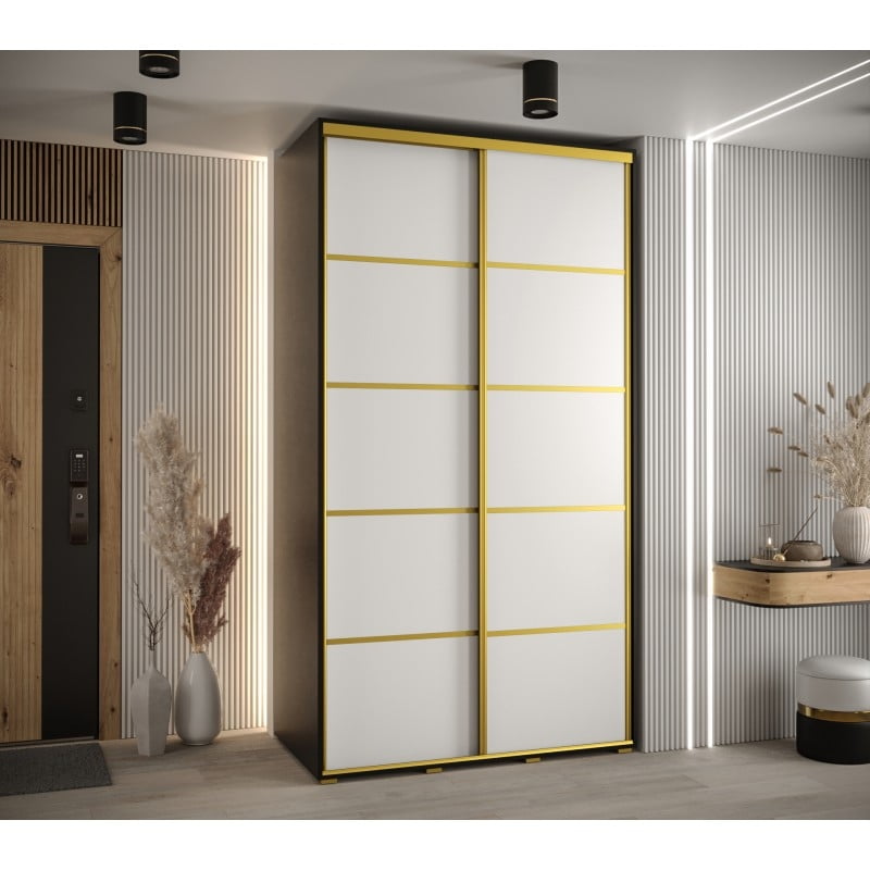 

Šatní skříň s posuvnými dveřmi Davos 4 140, hloubka 60 cm - Abiks Meble