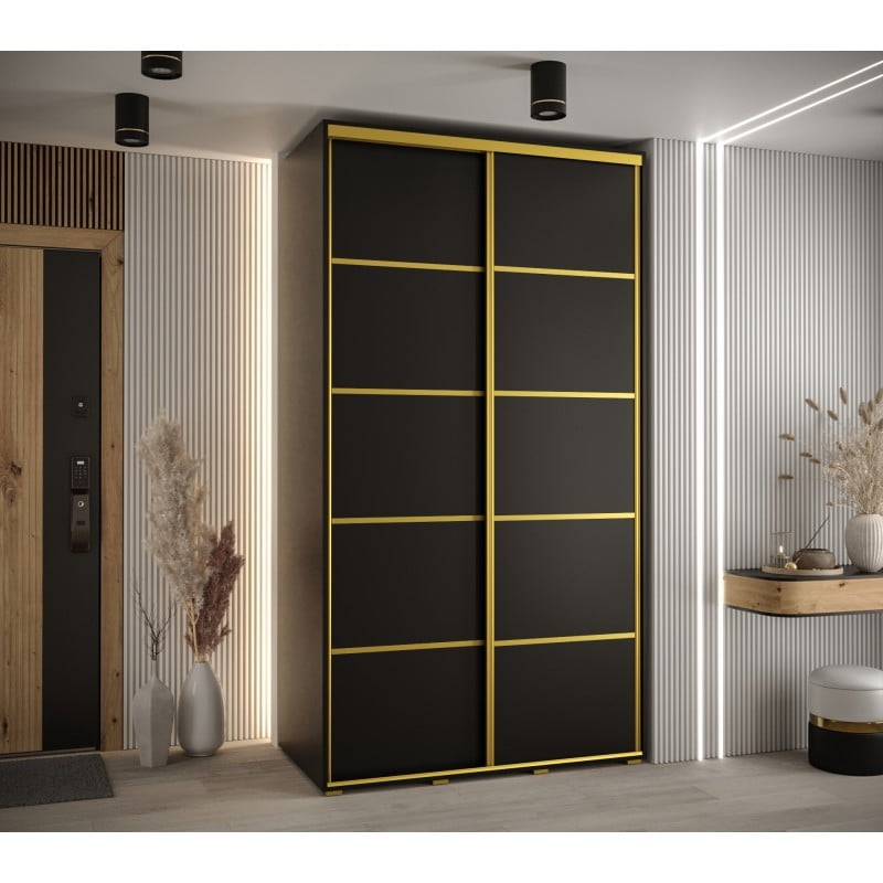 

Šatní skříň s posuvnými dveřmi Davos 4 140, hloubka 60 cm - Abiks Meble