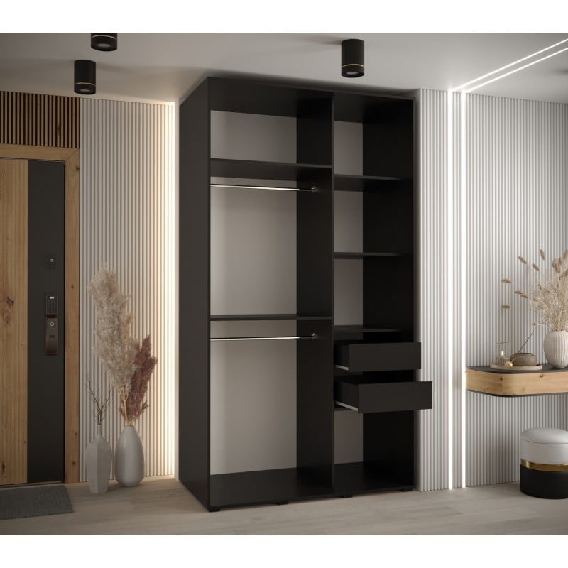 

Šatní skříň s posuvnými dveřmi Davos 4 140, hloubka 60 cm - Abiks Meble