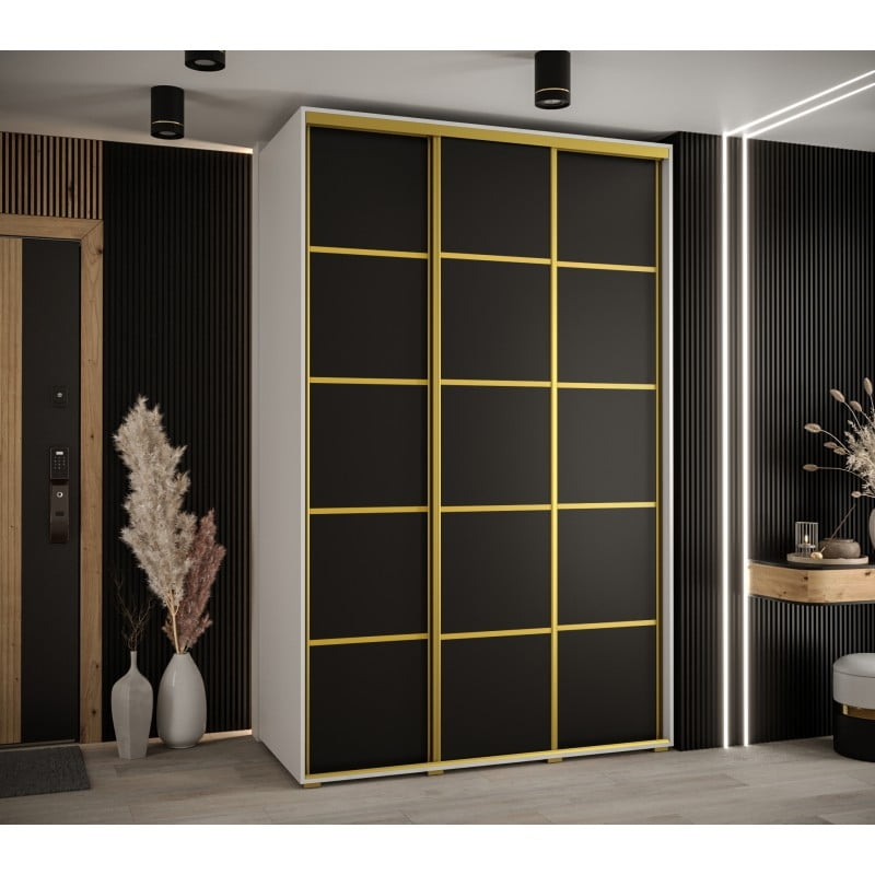 

Šatní skříň s posuvnými dveřmi Davos 4 150, hloubka 60 cm - Abiks Meble