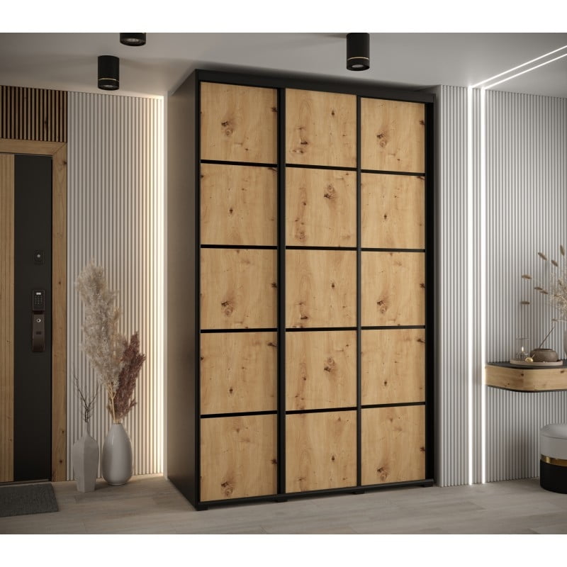 

Šatní skříň s posuvnými dveřmi Davos 4 150, hloubka 60 cm - Abiks Meble