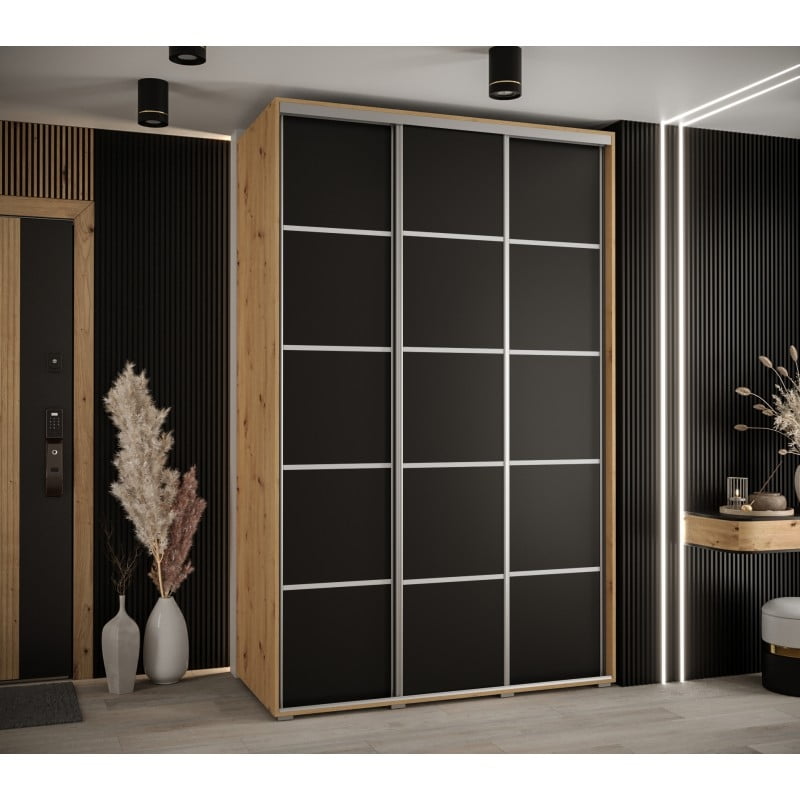 

Šatní skříň s posuvnými dveřmi Davos 4 160, hloubka 60 cm - Abiks Meble