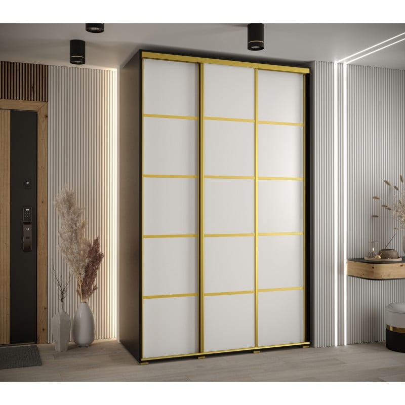 

Šatní skříň s posuvnými dveřmi Davos 4 160, hloubka 60 cm - Abiks Meble
