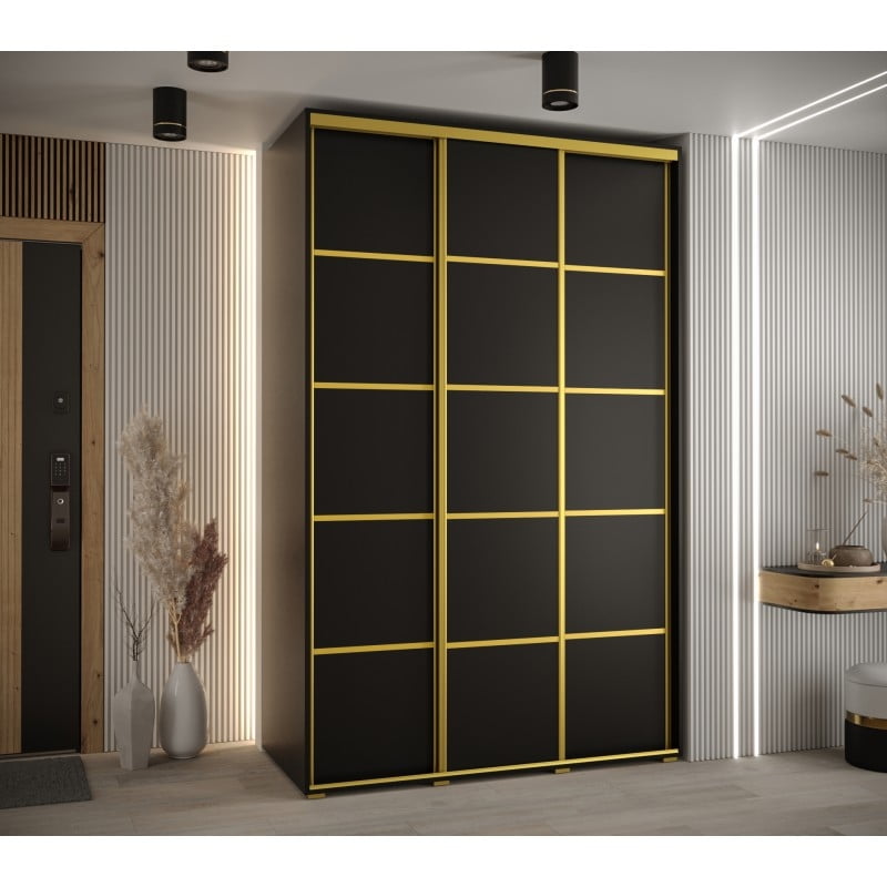 

Šatní skříň s posuvnými dveřmi Davos 4 160, hloubka 60 cm - Abiks Meble