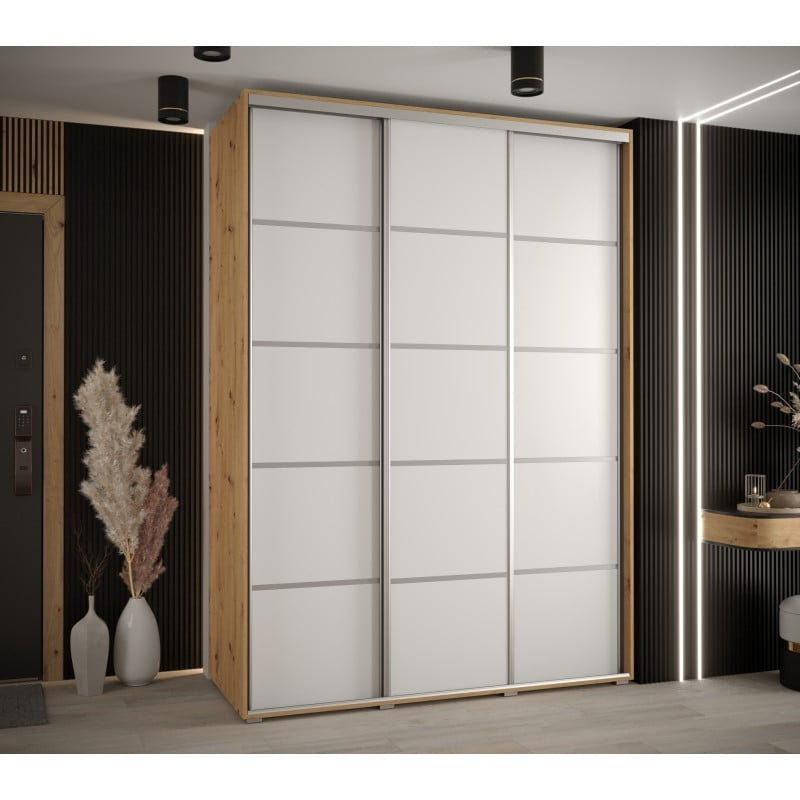

Šatní skříň s posuvnými dveřmi Davos 4 170, hloubka 60 cm - Abiks Meble
