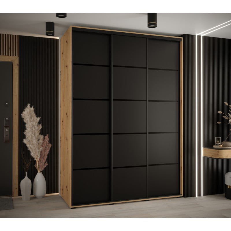 

Šatní skříň s posuvnými dveřmi Davos 4 170, hloubka 60 cm - Abiks Meble