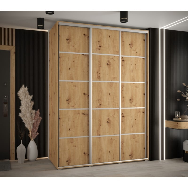 

Šatní skříň s posuvnými dveřmi Davos 4 170, hloubka 60 cm - Abiks Meble