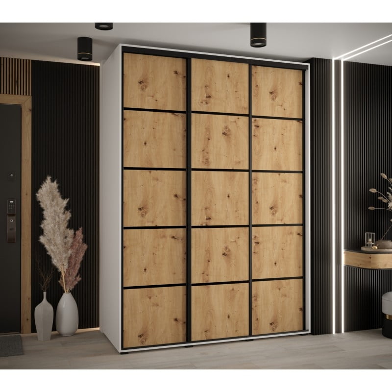 

Šatní skříň s posuvnými dveřmi Davos 4 170, hloubka 60 cm - Abiks Meble