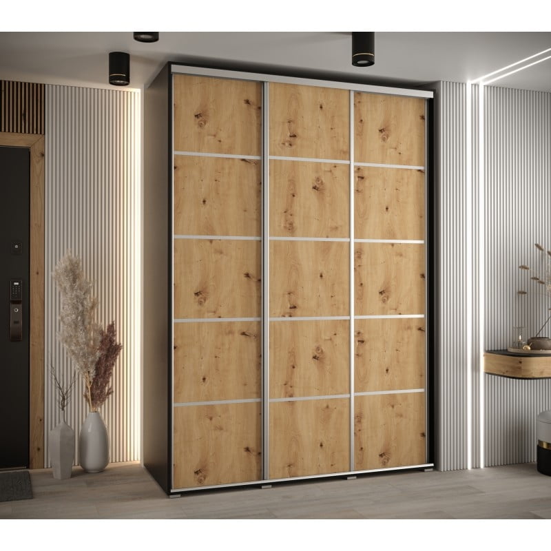 

Šatní skříň s posuvnými dveřmi Davos 4 170, hloubka 60 cm - Abiks Meble