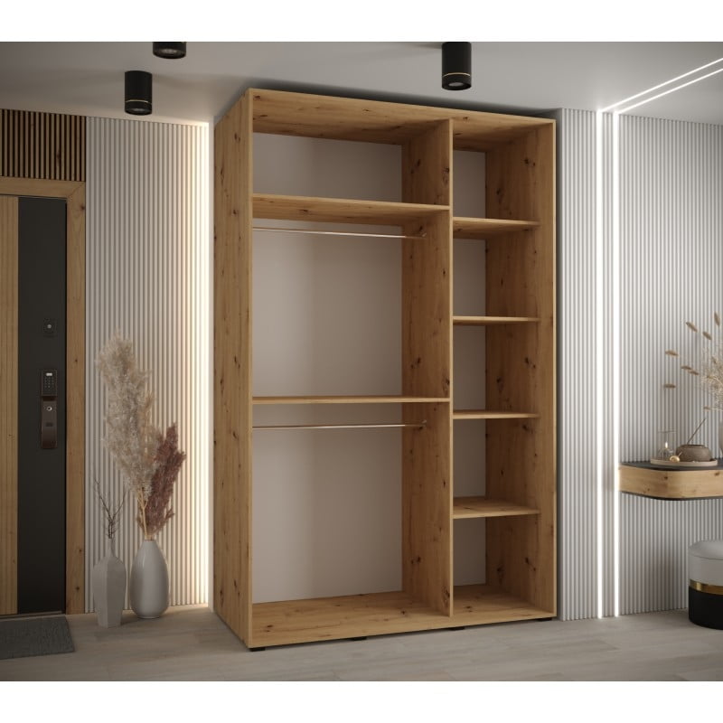 

Šatní skříň s posuvnými dveřmi Davos 10 150, hloubka 60 cm - Abiks Meble