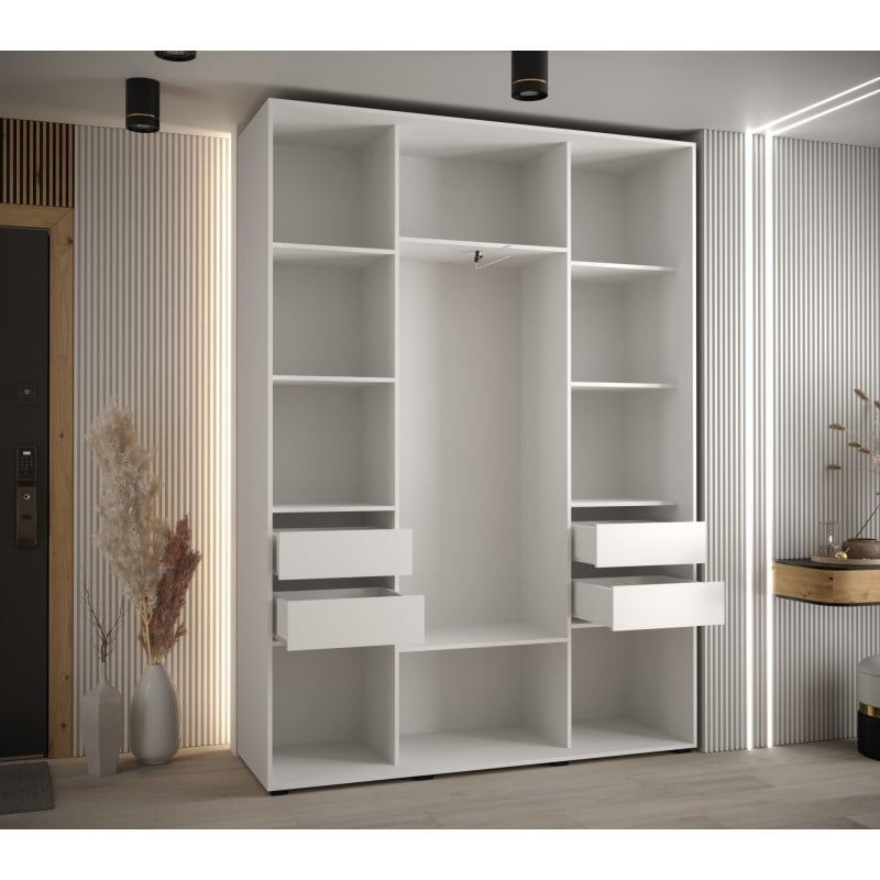 

Skříň s posuvnými dveřmi Davos 2 160, hloubka 45 cm - Abiks Meble