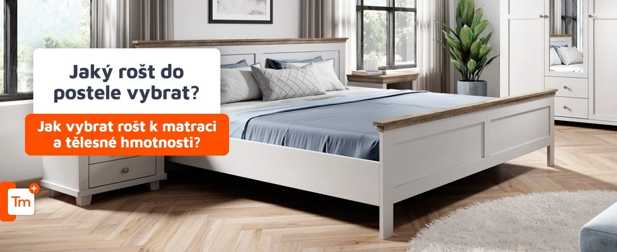 Jaký rošt do postele vybrat? Jak vybrat rošt k matraci a tělesné hmotnosti?