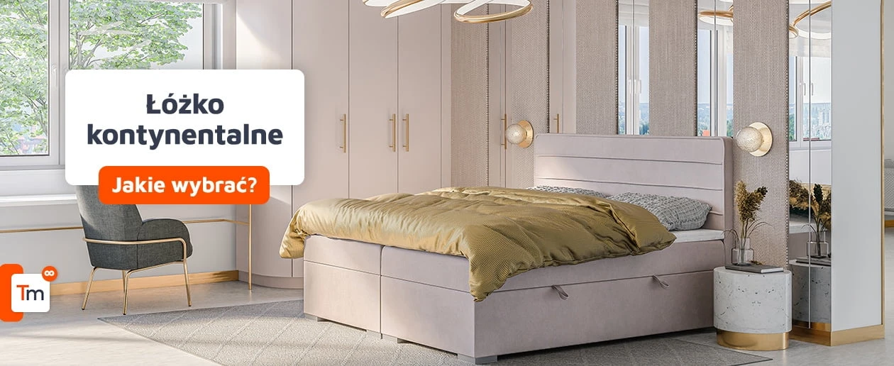 Łóżka kontynentalne – jak wybrać królewski wypoczynek do Twojej sypialni?
