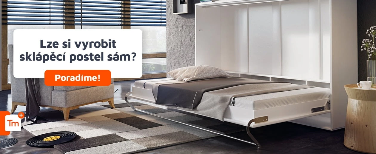 Můžete si sami vyrobit sklápěcí postel z jiných kusů nábytku?