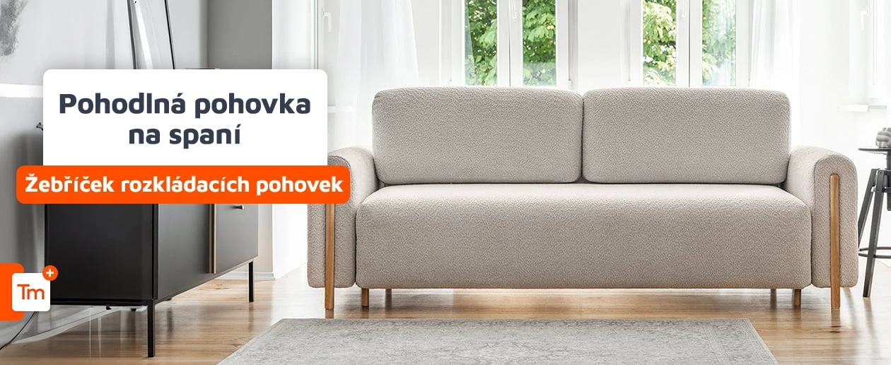 Pohodlná rozkládací pohovka na spaní – žebříček odpočinkových pohovek