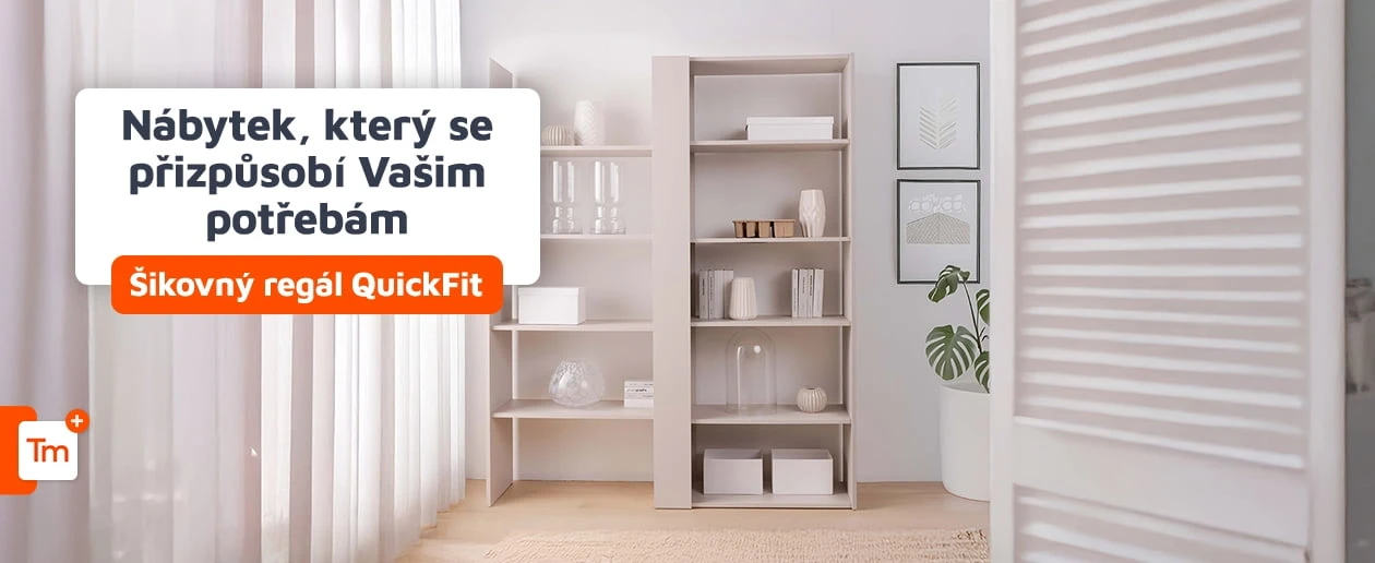 Roztažitelný regál, která se Vám přizpůsobí