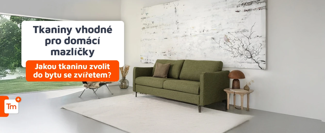 Tkaniny pet friendly – jaká pohovka se osvědčí u psa nebo kočky?