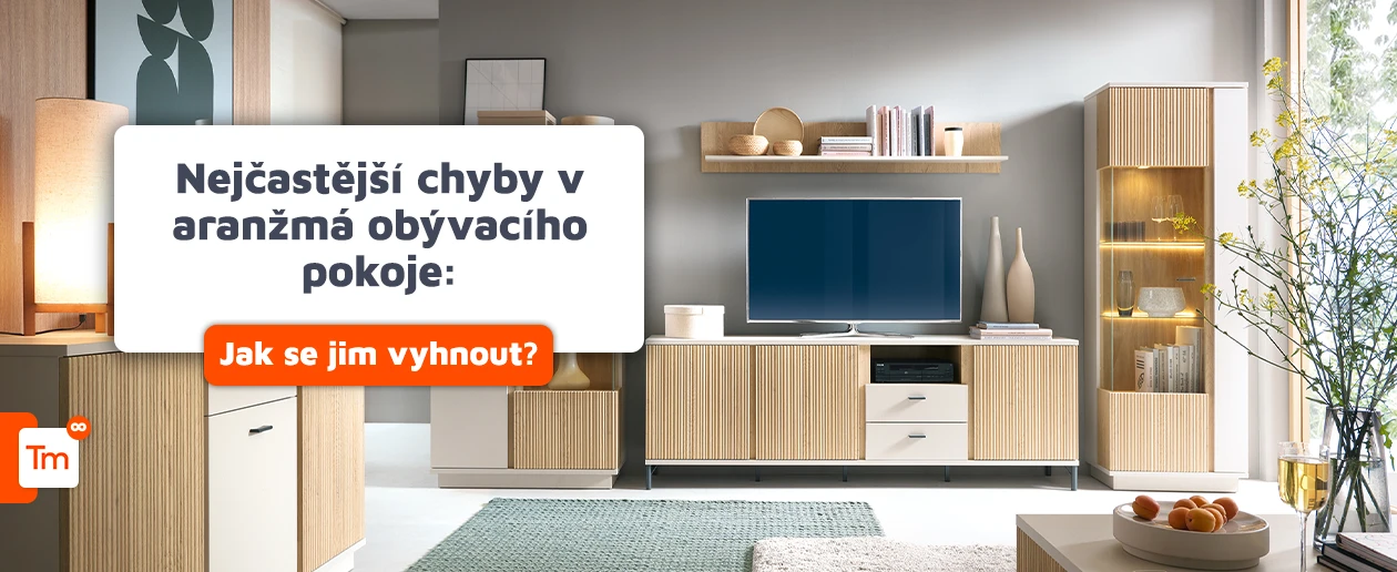 Nejčastější chyby v aranžmá obývacího pokoje a jak se jim vyhnout?
