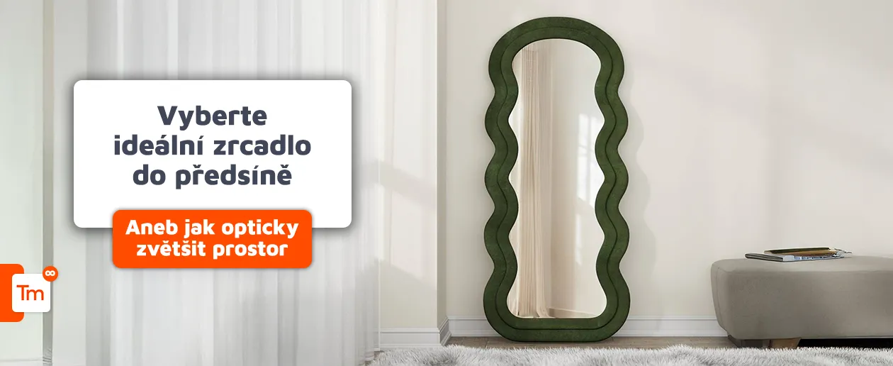 Jaké zrcadlo vybrat do předsíně, aby opticky zvětšilo prostor?