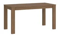 Nerozkladací stôl Kammono 140x80 cm Drevo tmavohnedé