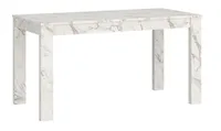 Nerozkladací stôl Kammono 140x80 cm Biela