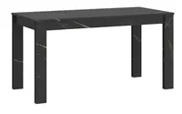 Nerozkladací stôl Kammono 140x80 cm Čierna