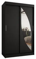 Skriňa Milo 120 cm Čierna