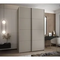 Skriňa s posuvnými dverami Lux 1 160 Sivá