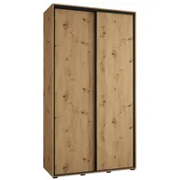 Posuvná skriňa Davos 1 140 cm 45 cm hĺbky Svetlohnedé drevo