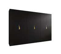 Skriňa Sandi 1 300 cm Čierna