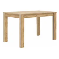 Rozkladací stôl Kammono 90/135/180x75 cm Svetlohnedé drevo Sivá