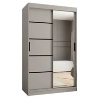 Skriňa Rubino V2 120 cm Sivá