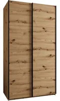 Skriňa s posuvnými dverami Lux 1 140 Svetlohnedé drevo