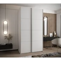 Skriňa s posuvnými dverami Lux 1 140 Biela