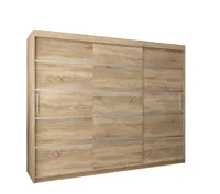 Posuvná skriňa Verona 1 250 cm Svetlohnedé drevo