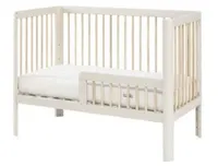 Detská postieľka 120x60 Pure Biela