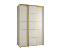 Skriňa Cannes 4 150 hĺbka 60 cm Biela
