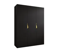 Skriňa Sandi 1 150 cm Čierna