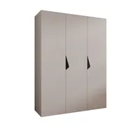 Skriňa Sandi 1 150 cm Sivá Čierna