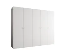 Skriňa Parma 1 250 Biela Čierna