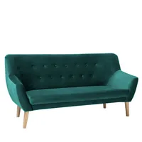 Pohovka Nordic 3 Velvet Zelený