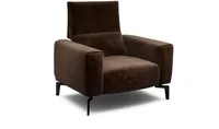 Kreslo Cosy Drevo tmavohnedé