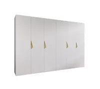 Skriňa Sandi 1 300 cm Biela Žltá