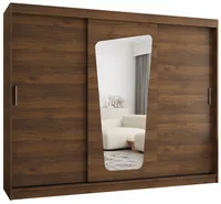 Skriňa s posuvnými dverami so zrkadlom Moka 250 cm