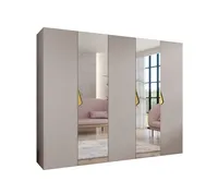 Skriňa Sandi 2 250 cm Sivá Žltá